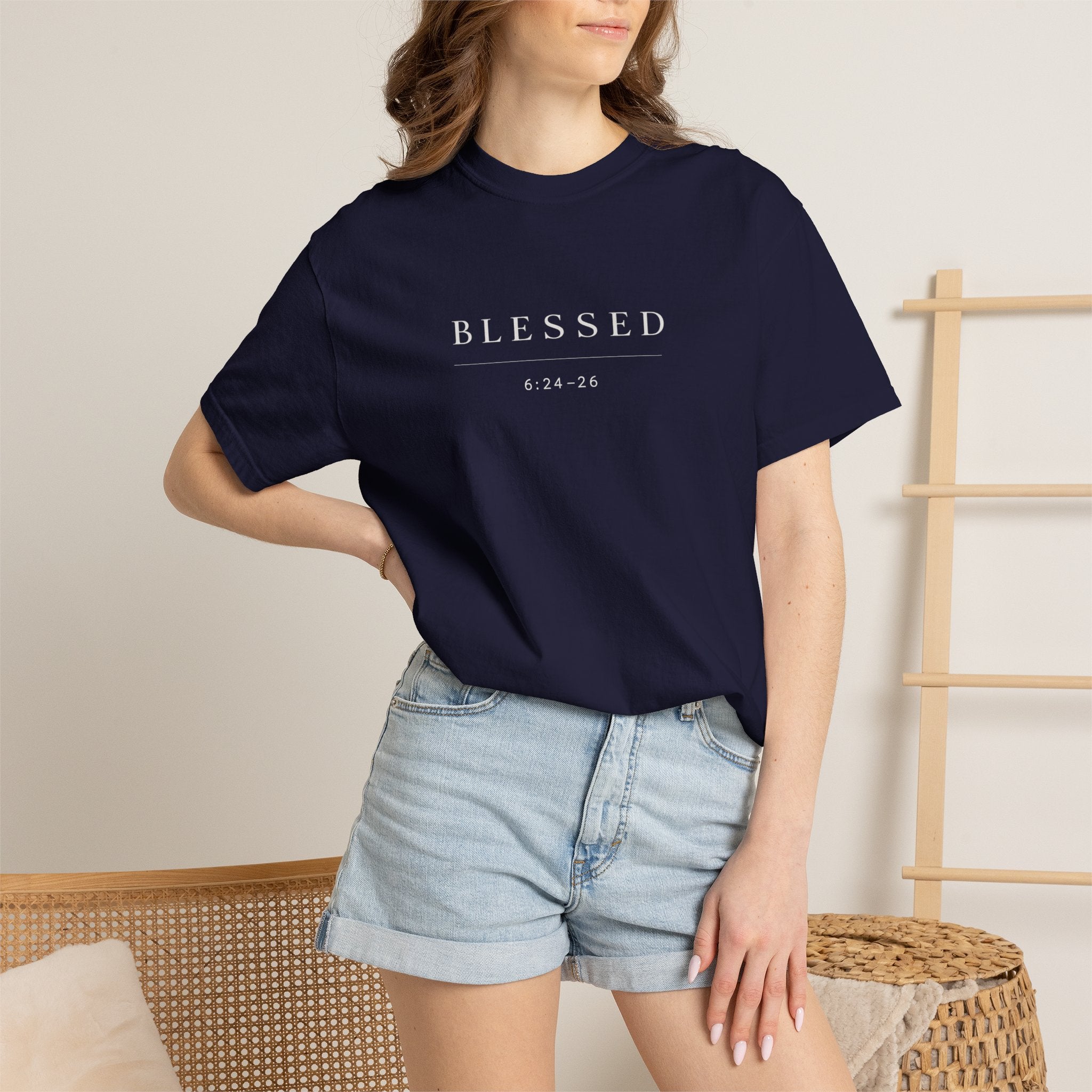 Numbers 6:24-26 Scripture T-Shirt for Women — Priestly Blessing Tee