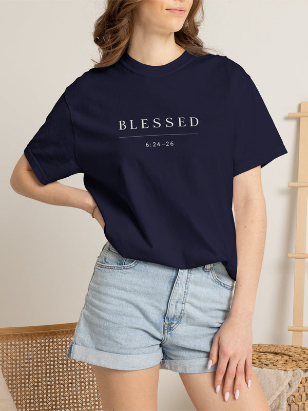Numbers 6:24-26 Scripture T-Shirt for Women — Priestly Blessing Tee