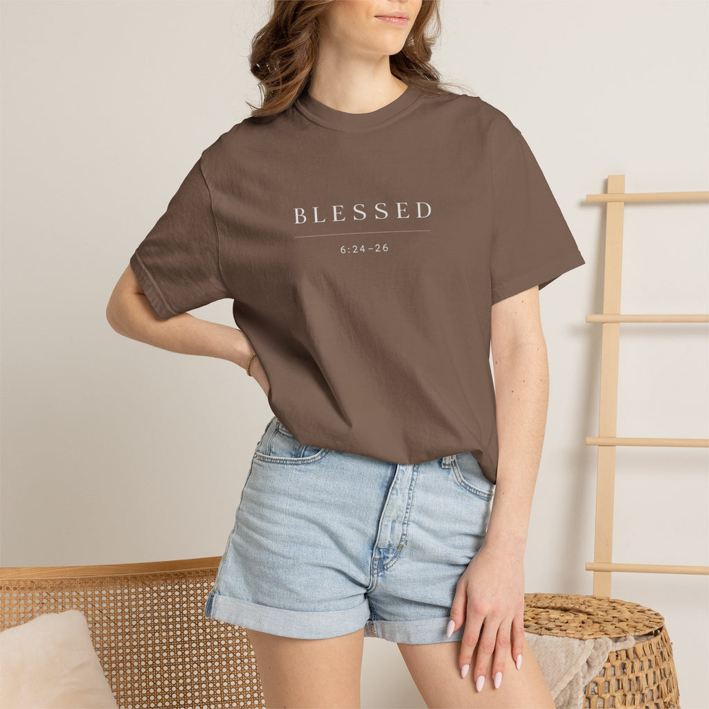Numbers 6:24-26 Scripture T-Shirt for Women — Priestly Blessing Tee