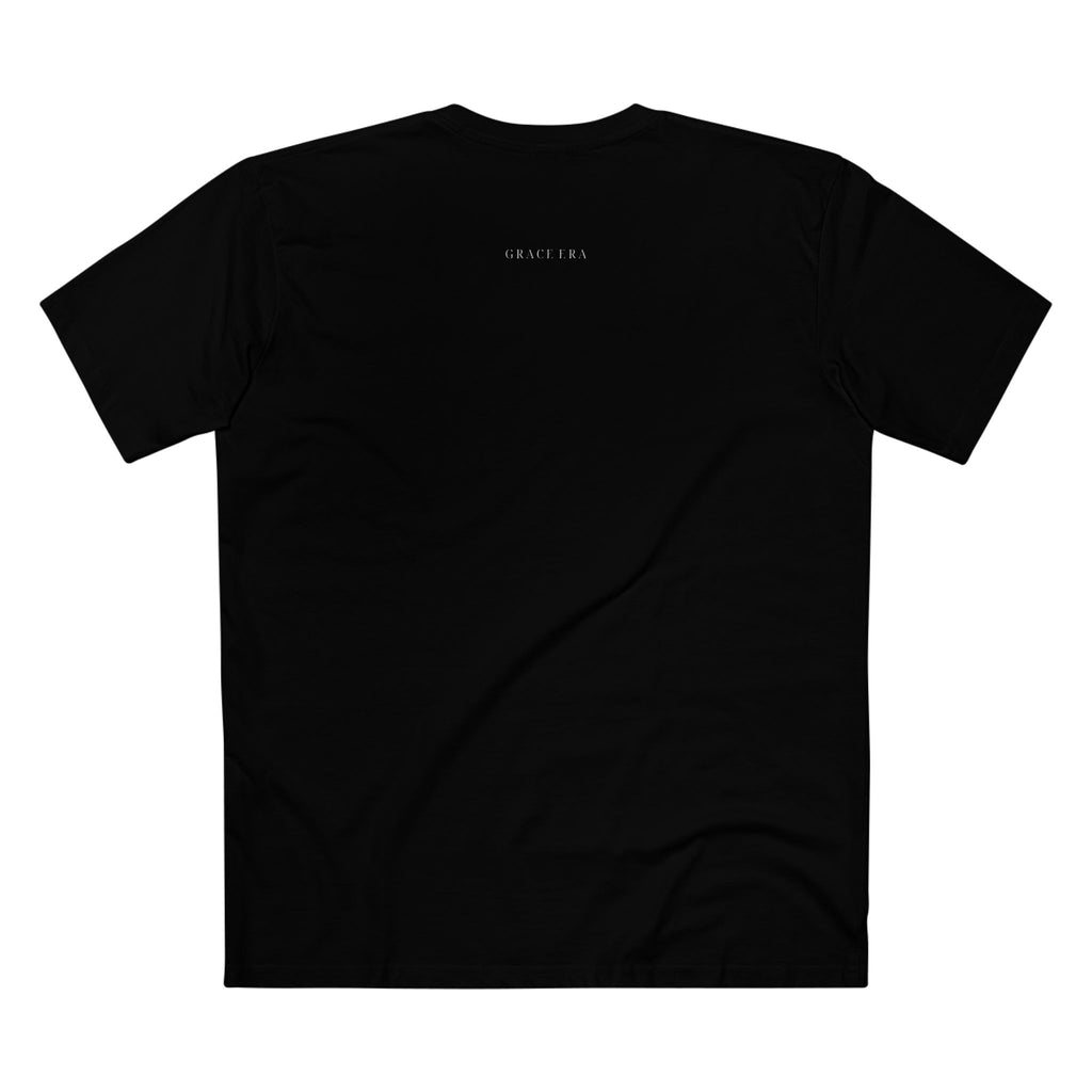 Blessed Minimalist Tee — 'BLESSED' Chest Print, Simple Faith Graphic T‑Shirt