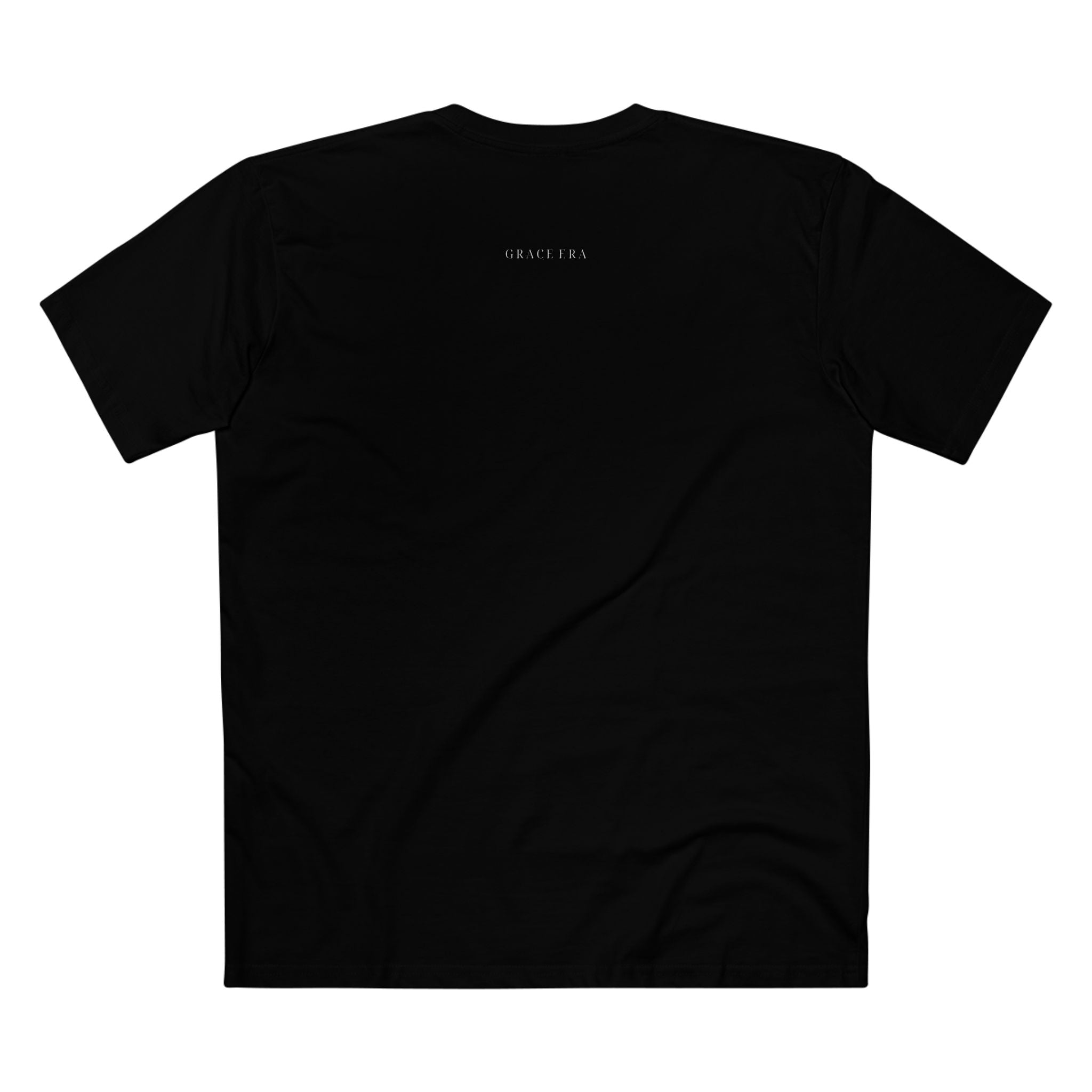 Blessed Minimalist Tee — 'BLESSED' Chest Print, Simple Faith Graphic T‑Shirt