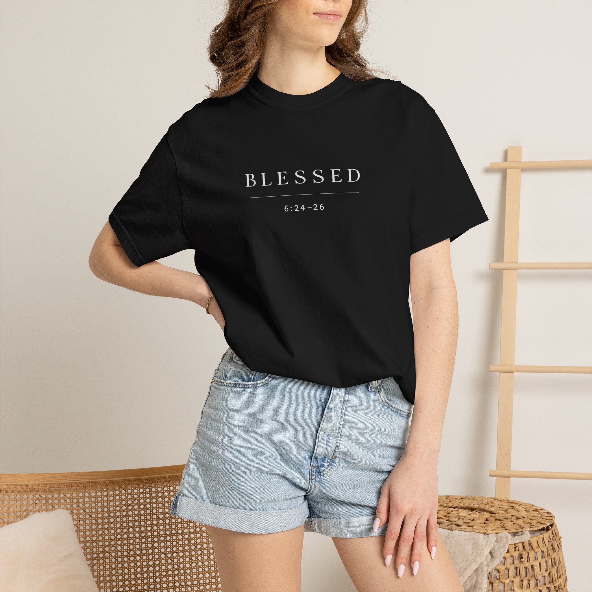Numbers 6:24-26 Scripture T-Shirt for Women — Priestly Blessing Tee