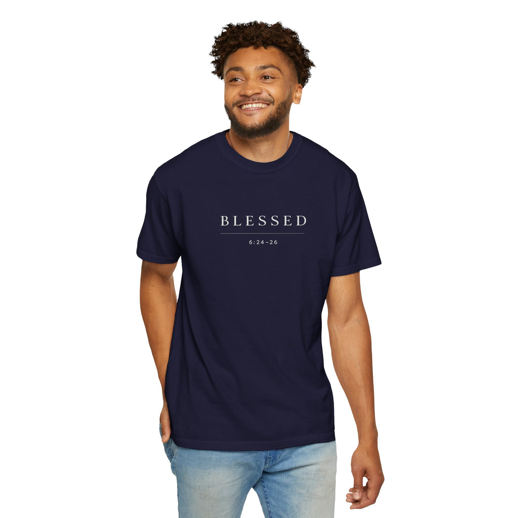 Numbers 6:24-26 Scripture T-Shirt for Men — Priestly Blessing Tee