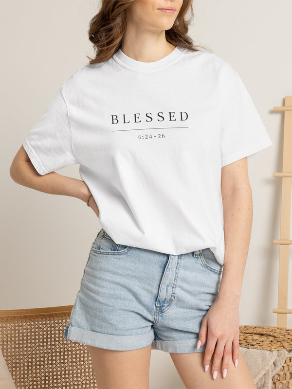 Blessed Christian T-Shirt for Women — Faith Graphic Tee