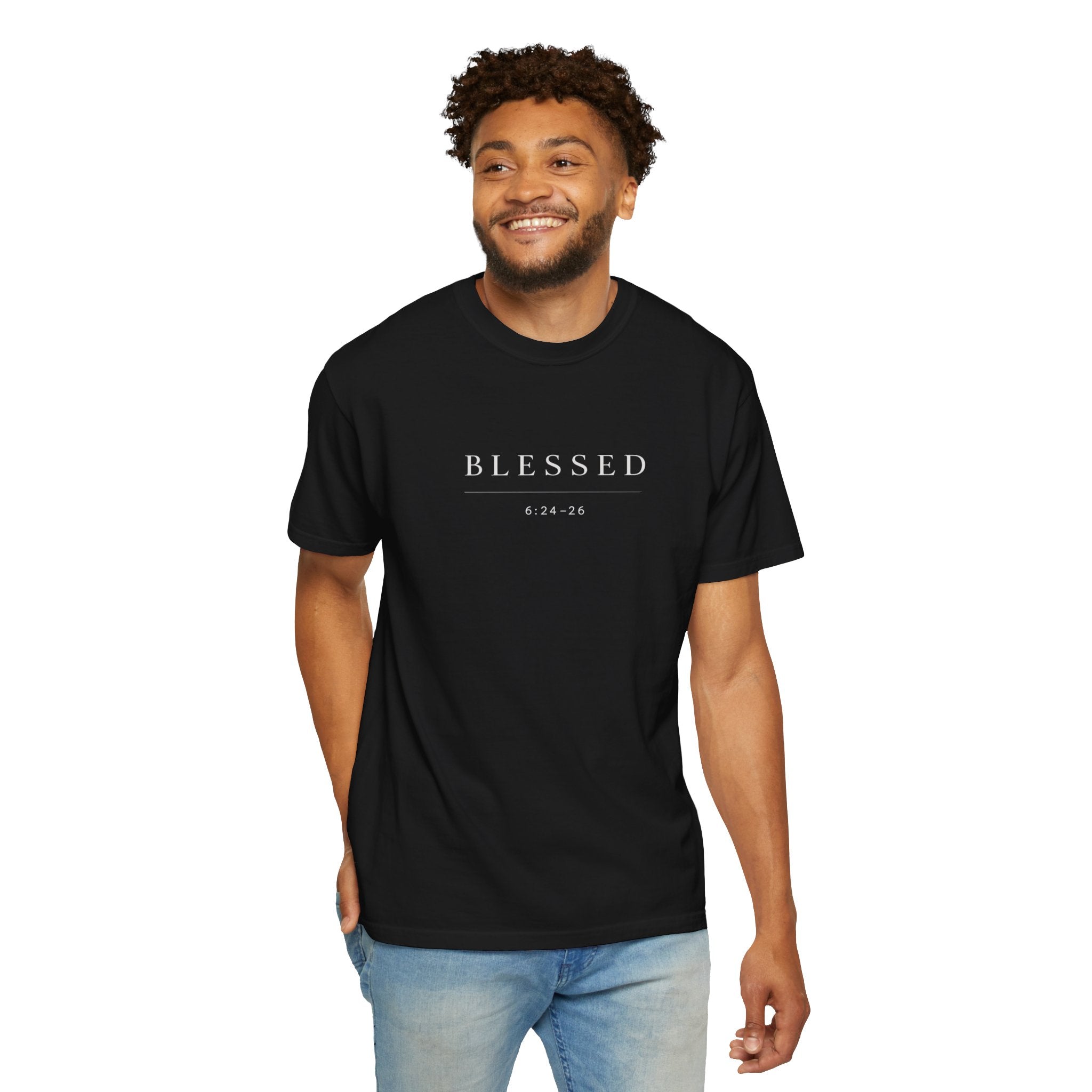 Numbers 6:24-26 Scripture T-Shirt for Men — Priestly Blessing Tee